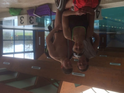 Stéphanie, Rachel et Arthur